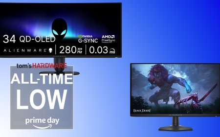 Two of Alienware's best QD-OLED gaming monitors plummet to record-low prices