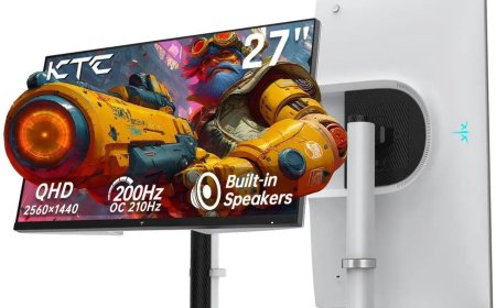KTC 27-inch 210Hz gaming and 15.6-inch portable monitors discounted up to 24 percent at Newegg