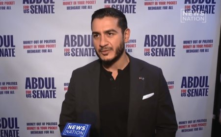 Abdul El-Sayed says US is funding Israeli 'genocide'