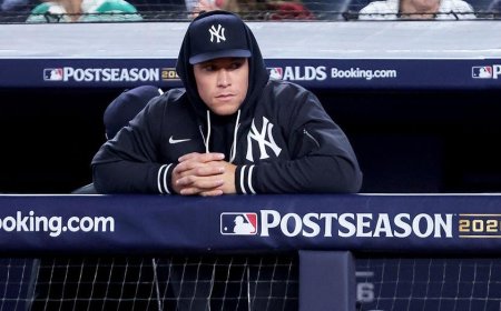 Aaron Judge, who played exactly zero innings this postseason, sends blunt message to Yankees front office