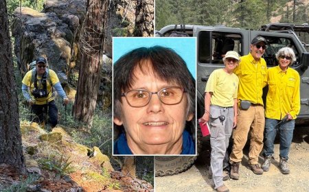 Missing 72-year-old hiker found alive days after frightening 100-foot fall left her badly injured