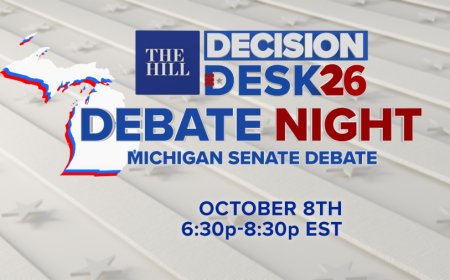 Watch live: El-Sayed, Rogers to square off in Nexstar's Michigan Senate debate
