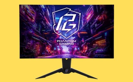 Grab this 32-inch 4K OLED gaming monitor from ASRock for the super low price of $596