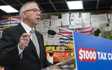 Taxes — hike them or hold them — become theme in B.C. election campaign