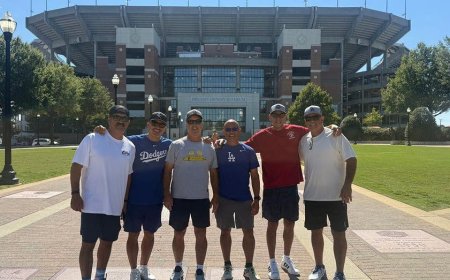Alabama football, Dodgers baseball and two NFL games: Inside one group’s incredible sports trip to the South
