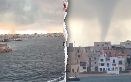 Cars flipped, school devastated as violent twister rips through popular city