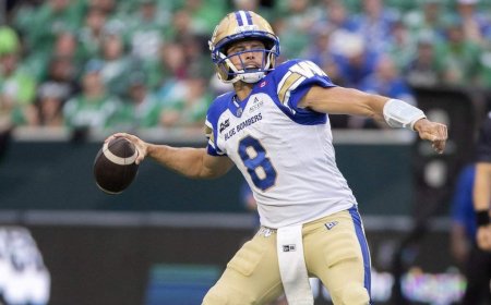 Collaros returns as Winnipeg Blue Bombers face Stampeders in critical playoff clash