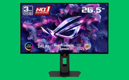 Upgrade to OLED with this $384 deal on Asus' 27-inch Republic of Gamers WOLED gaming monitor