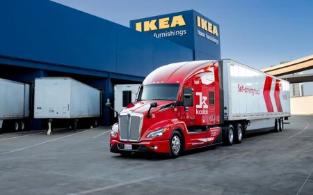 IKEA turns to driverless semis with nobody in the cab