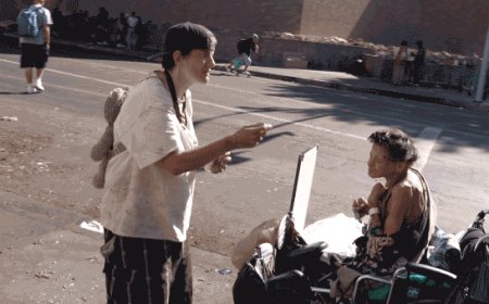 EXCLUSIVE: Inside LA's homeless hellscape — unlikely critics blast Dems as GOP hopeful tours Skid Row