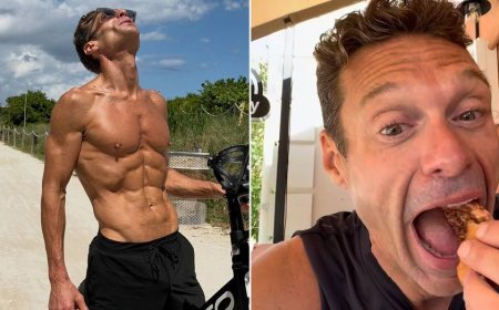 Ryan Seacrest's secrets for staying ripped at 51 without giving up wine, pizza or sweets