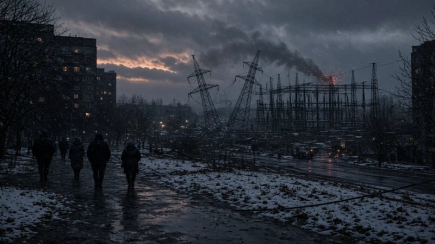 Ukraine Hit By Severe Power Cuts After Russia Pounds Grid Ahead Of Freezing Temps