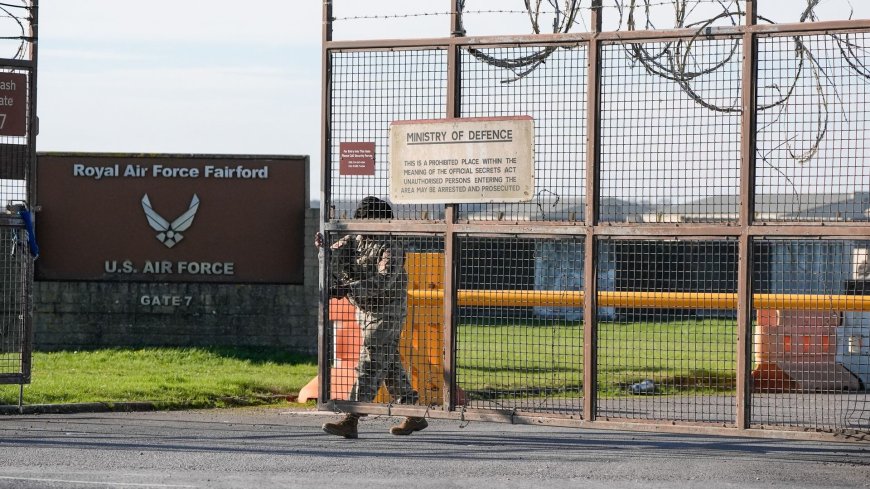 Counter terror police arrest UK-Iranian national over RAF Fairford investigation