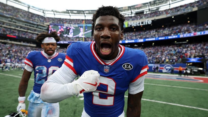 Deonte Banks' game-sealing pick-six propels Giants into place they haven't been since 2015