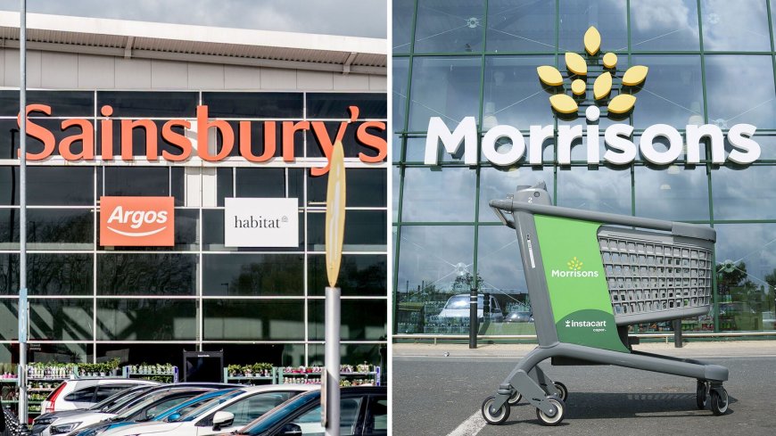 Sainsbury's held talks about merger with supermarket rival Morrisons