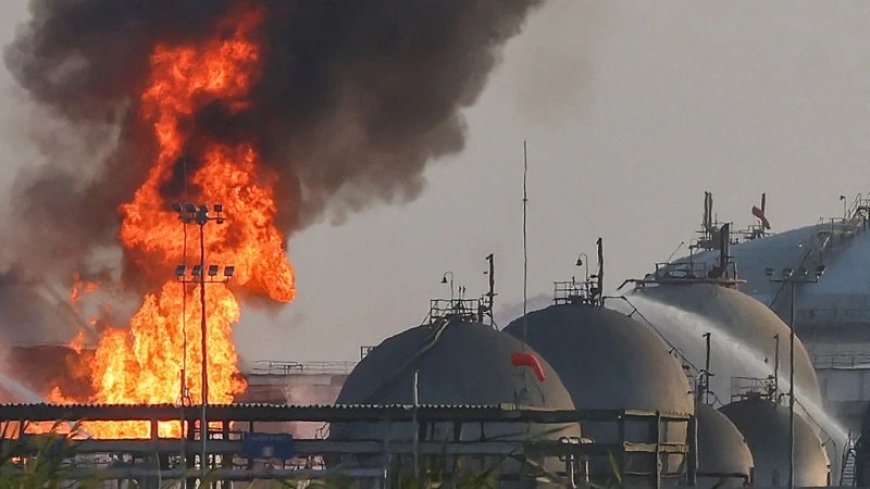 Massive Fires Along Saudi Oil Export Pipeline, Regional Outlet Says