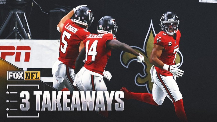 Hello, Atlanta, Michael Penix & Bijan Robinson: 3 Takeaways From Falcons Win vs. Saints