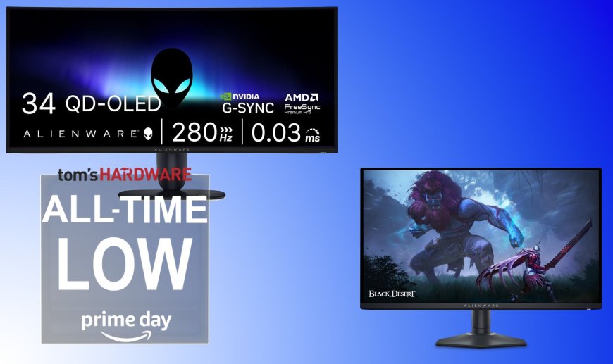 Two of Alienware's best QD-OLED gaming monitors plummet to record-low prices