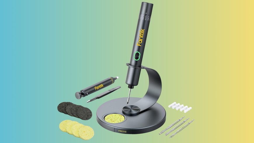 Grab this beginner-friendly wireless soldering iron at a new record low price, now $52.99