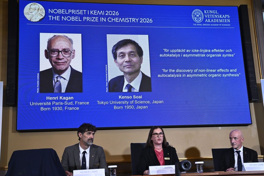 Nobel Prize in chemistry goes to Kagan and Saoi for solving molecular mystery