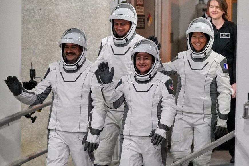 SpaceX Crew-12 targets return to Earth after ISS mission
