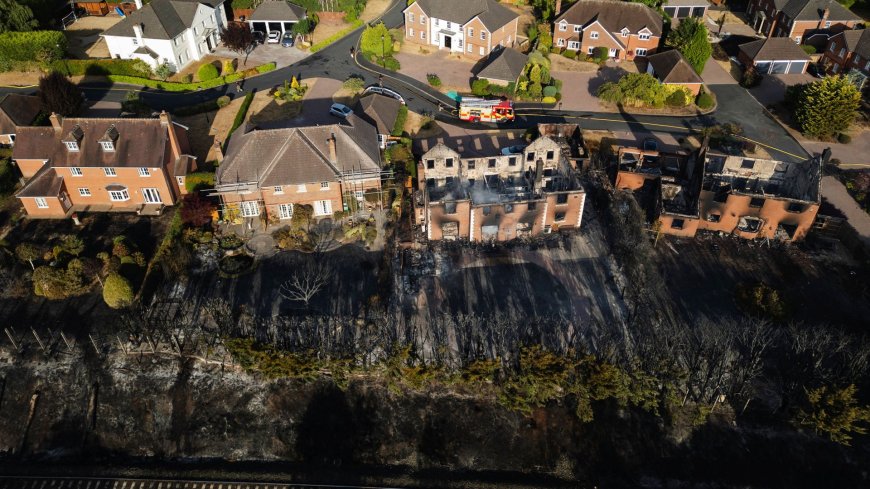 Number of wildfires recorded in England in 2026 was second highest on record