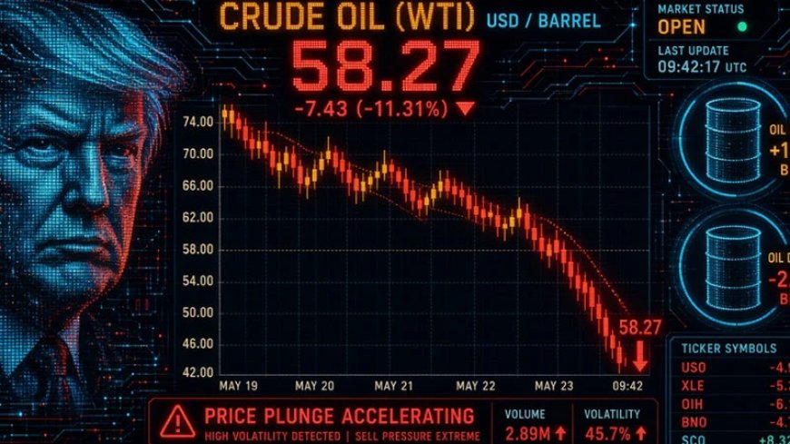 Trump Declares He Won’t Attack Iran Before Midterm Elections, Oil Plunges