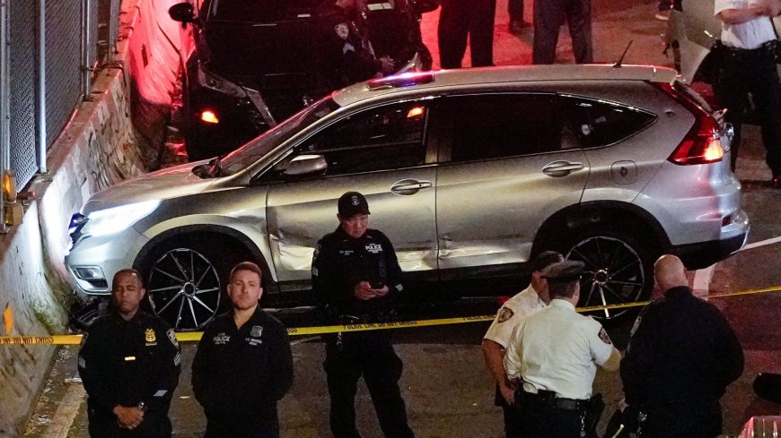 ICE agent shoots man in New York City with five-year-old in car