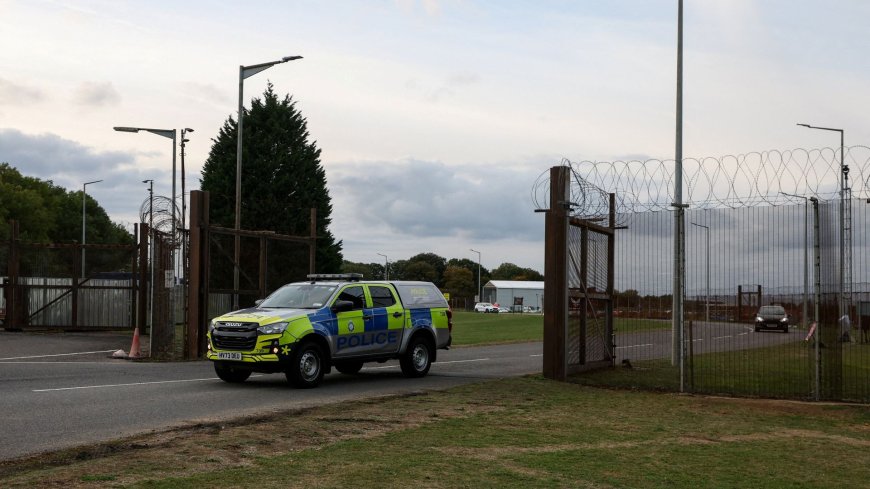 Two Latvian men bailed after arrest at RAF base