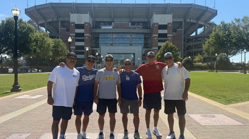 Alabama football, Dodgers baseball and two NFL games: Inside one group’s incredible sports trip to the South