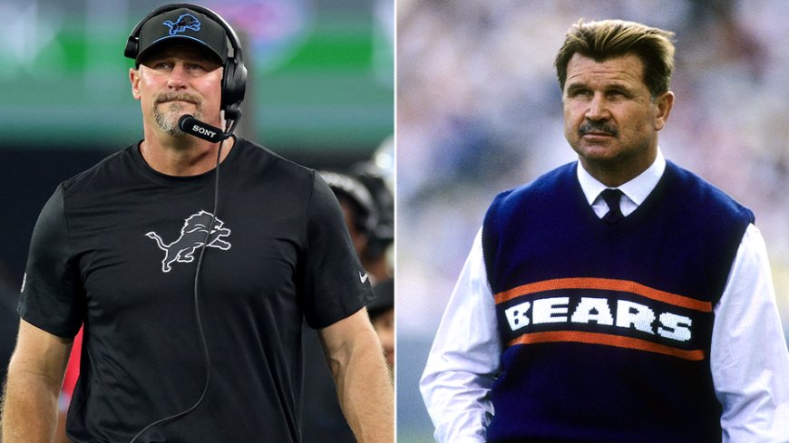 Lions head coach pays tribute to Mike Ditka after learning of his death from a press conference question