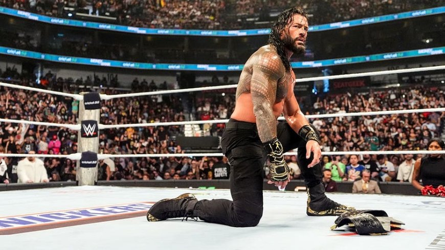 Roman Reigns slams the door on LA Knight’s world title hopes after incredible match at Money in the Bank