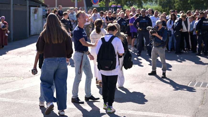 Staff shot at school in France - as pupil detained