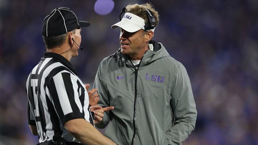 Lane Kiffin claims ref told him 'he would have been killed' if he blew whistle before Kentucky touchdown