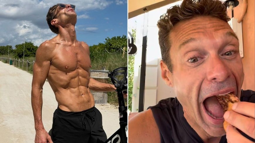 Ryan Seacrest's secrets for staying ripped at 51 without giving up wine, pizza or sweets